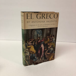El Greco by Antonia Vallentin 1954 Vintage Book