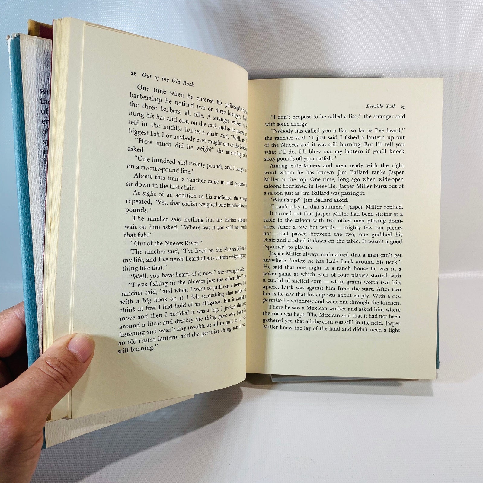 Out of the Old Rock by J. Frank 1972 Vintage Book