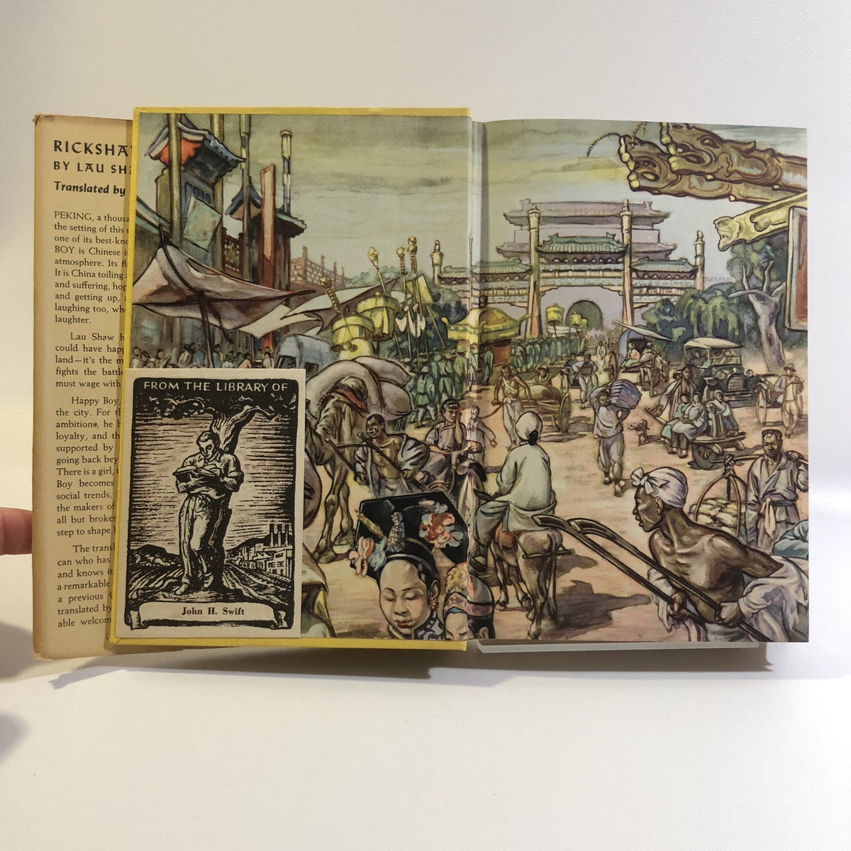 Rickshaw Boy by Lau Shaw 1945 Vintage Book