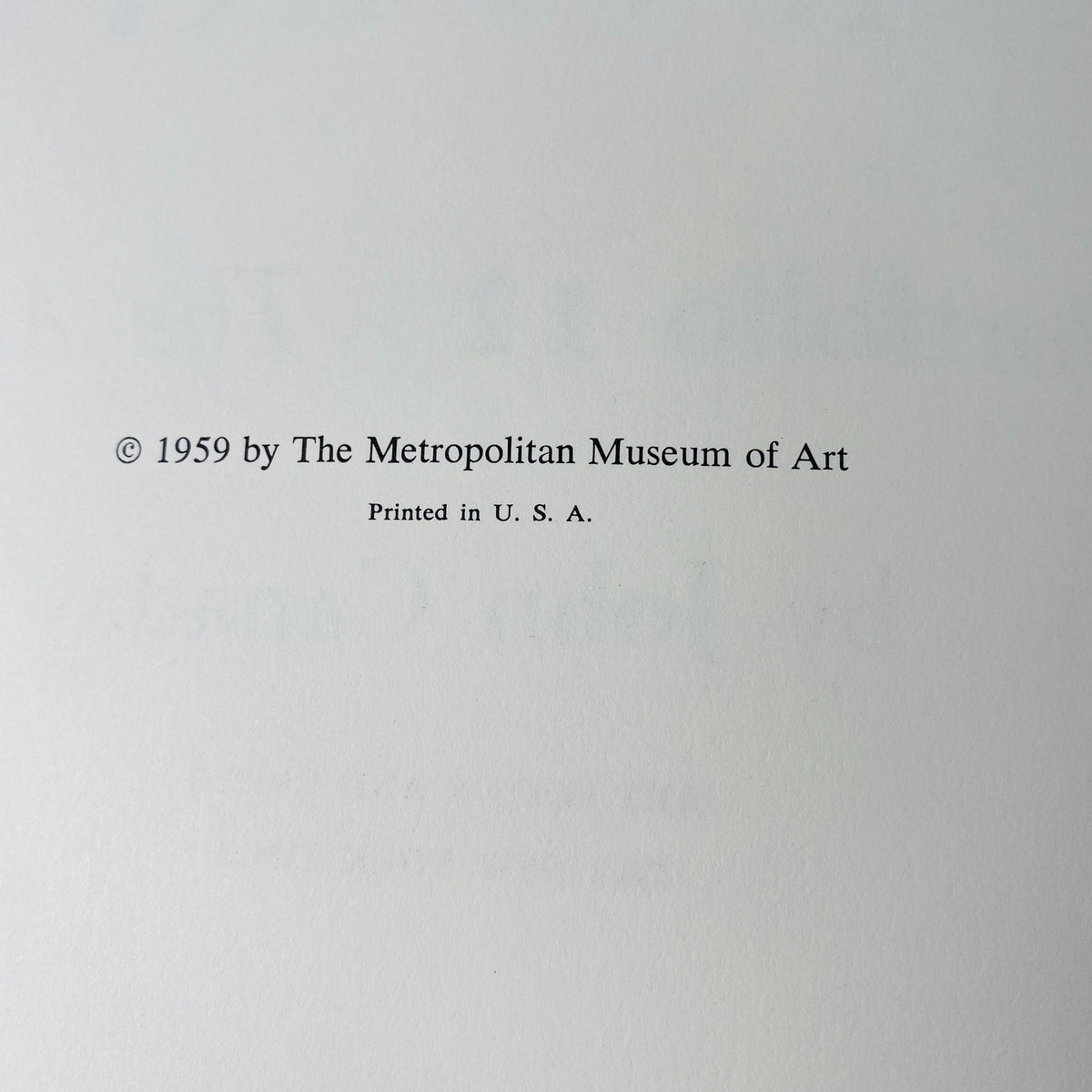 Metropolitan Seminars in Art by John Canaday Portfolio 12-The Artist as a Visionary 1959