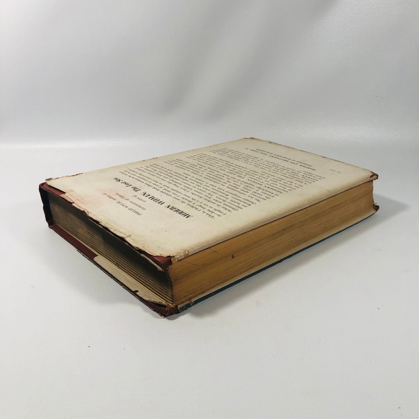 Modern Woman The Lost Sex by Ferdinand Lundberg March 1947 First Edition Fourth Printing Vintage Book