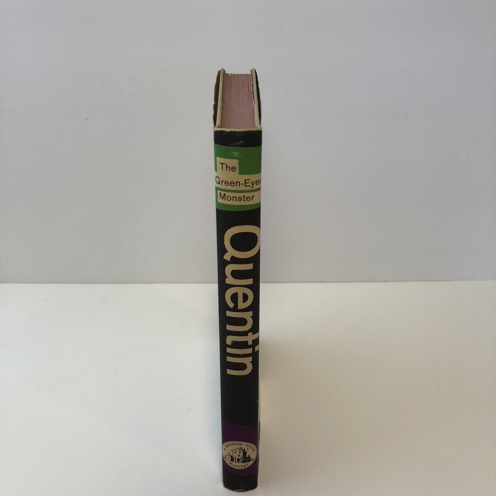 The Green-Eyed Monster by Partrick Quentin 1960 with Original Dust Jacket A Vintage Mystrey Book