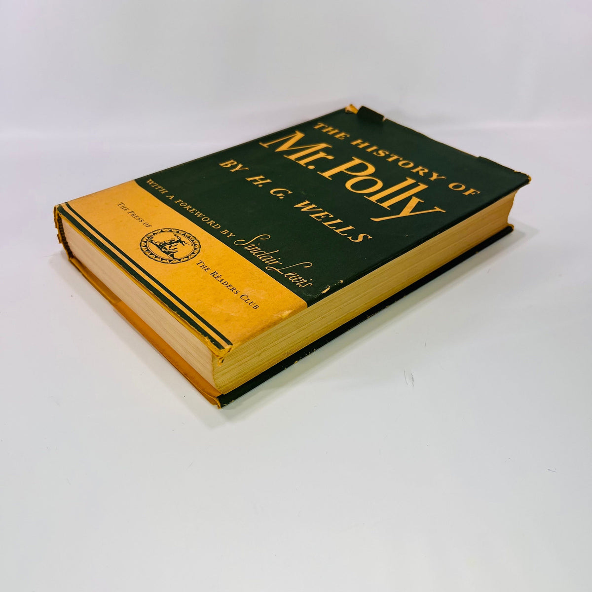 The History of Mr. Polly by H.G.Wells 1941 The Readers Club Vintage Book
