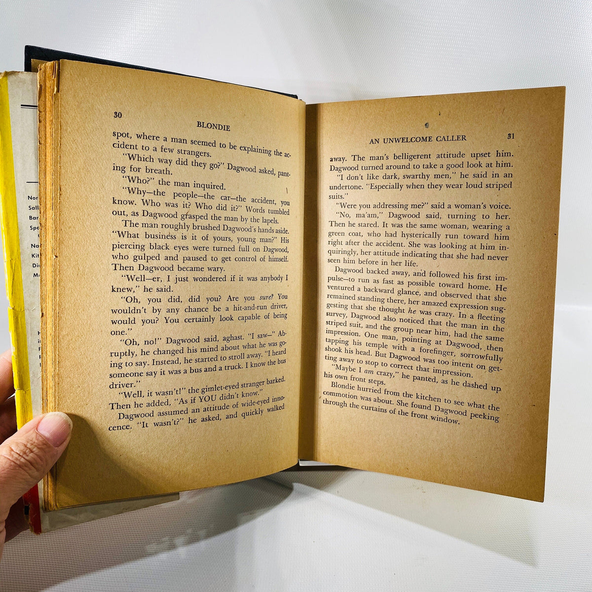 Blondie and Dagwood's Snapshot Clue by Chic Young 1943 Vintage Book