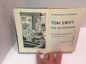 Tom Swift and His Jetmarine #2 by Victor Appleton 1954 A Vintage BookVintage Book