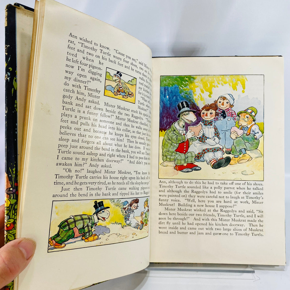 Raggedy Ann's Wishing Pebble by Johnny Gruelle 1925 M.A.Donohue & CompanyVintage Book