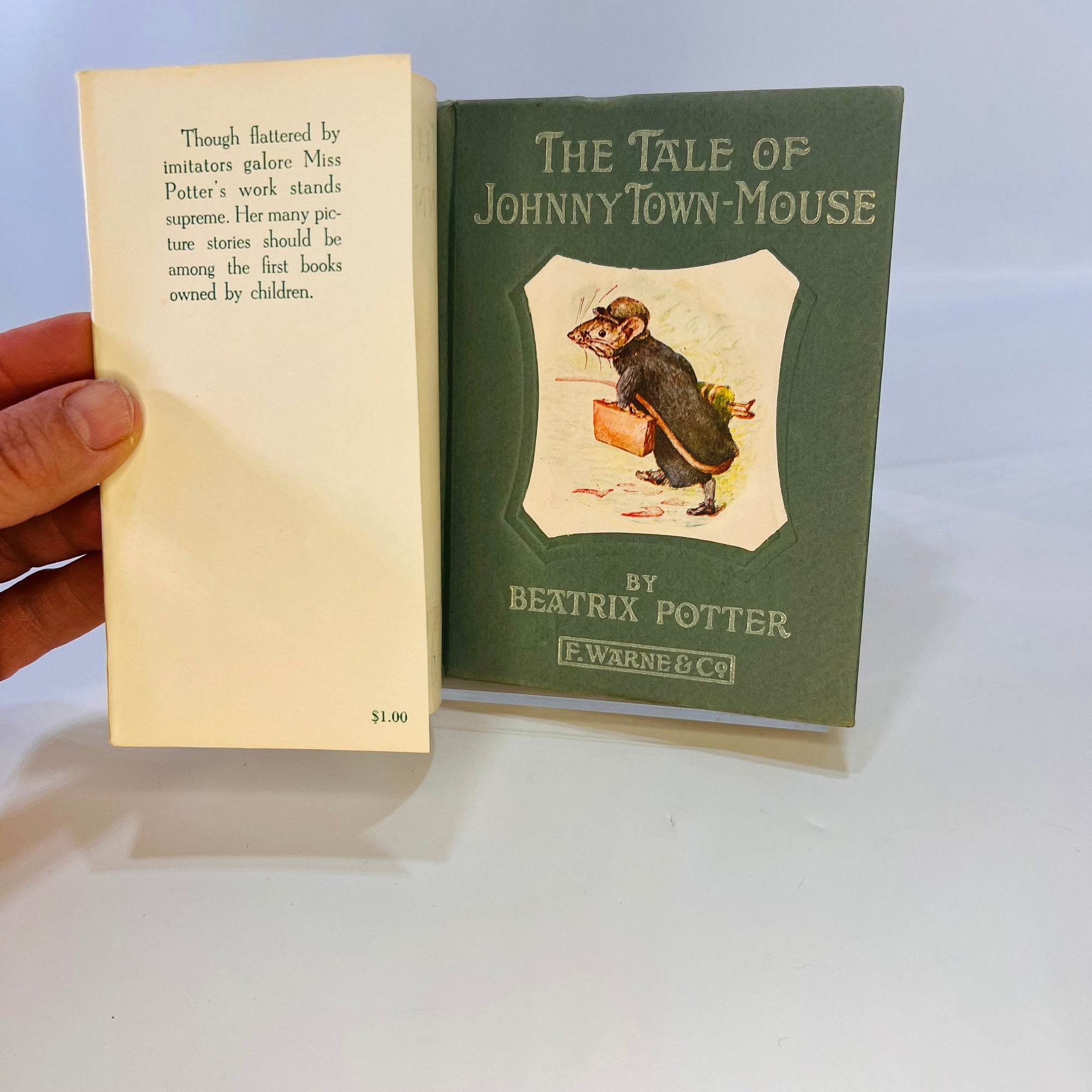 The Tale of Johnny Town Mouse by Beatrix Potter 1946 Frederick Warne & Co. Inc 1946Vintage Book