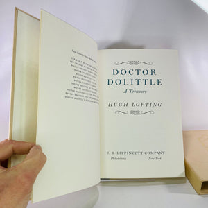 Doctor Dolittle a Treasury by Hugh Lofting 1967 J.B. Lippincott CoVintage Book