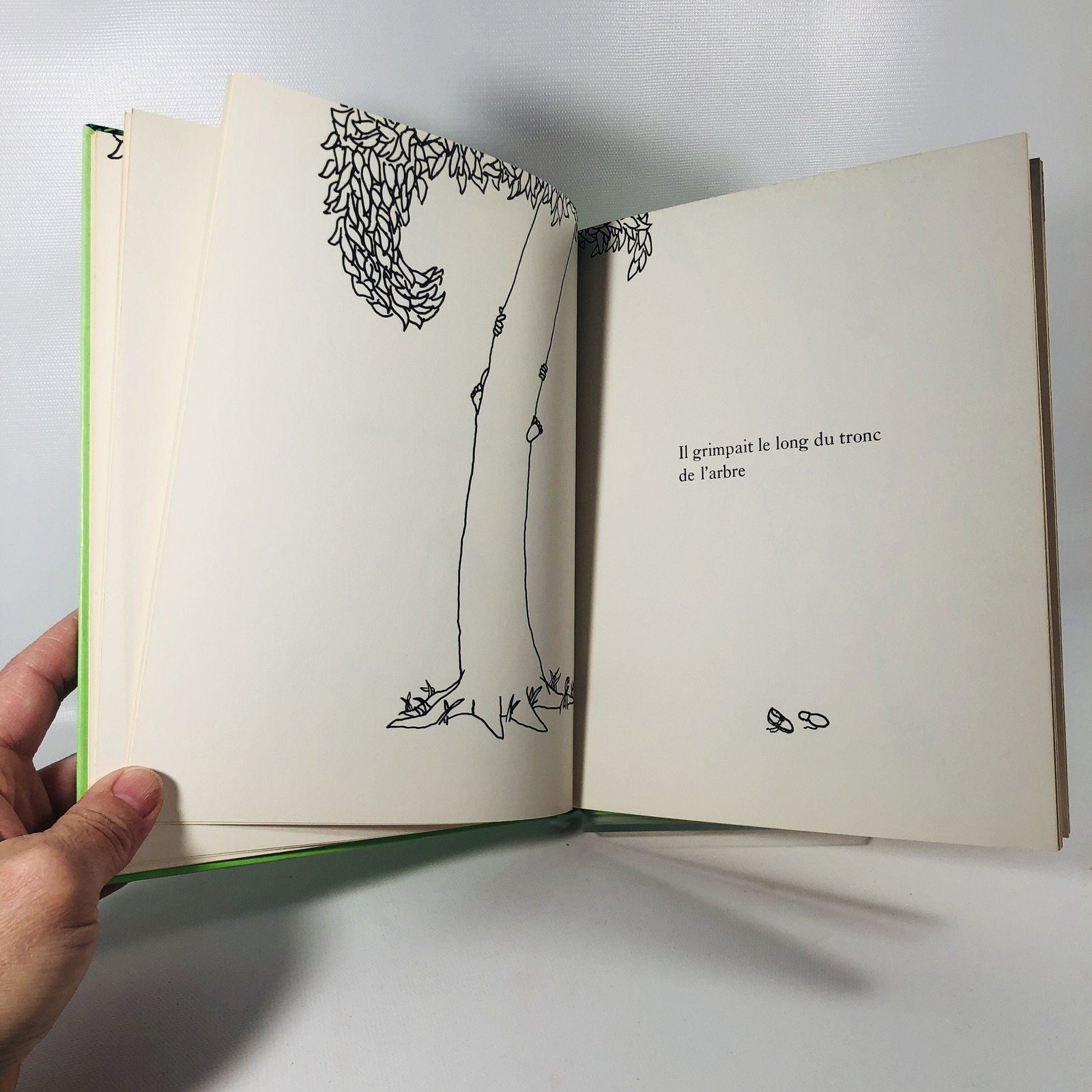 L'Arbre au Grand Coeur by Shel SilverStein 1973Vintage Book
