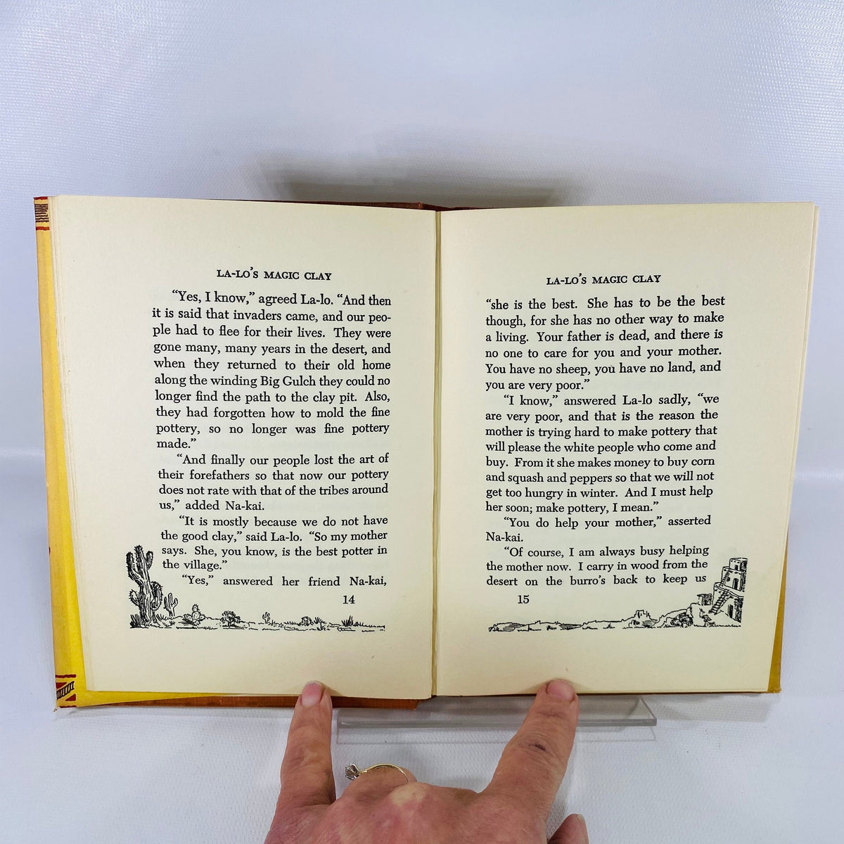 La-Lo's Magic Clay by Mary Hall Thompson First Edition 1946 Wartburg Press