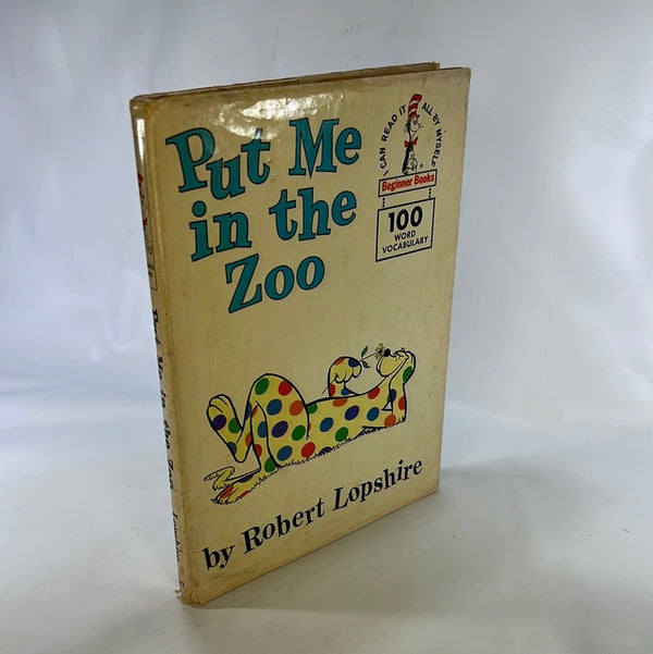 Put Me in the Zoo by Robert Lopshire 1960 Random House Go Dog Go! by P ...