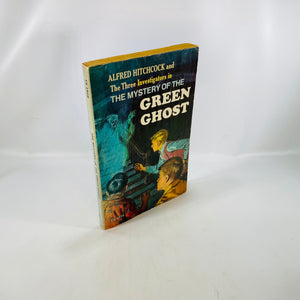 Alfred Hitchcock The Three Investigators Paperback in The Mystery of the Green Ghost Book 4 in the Series by Robert Arthur 1965 Random House