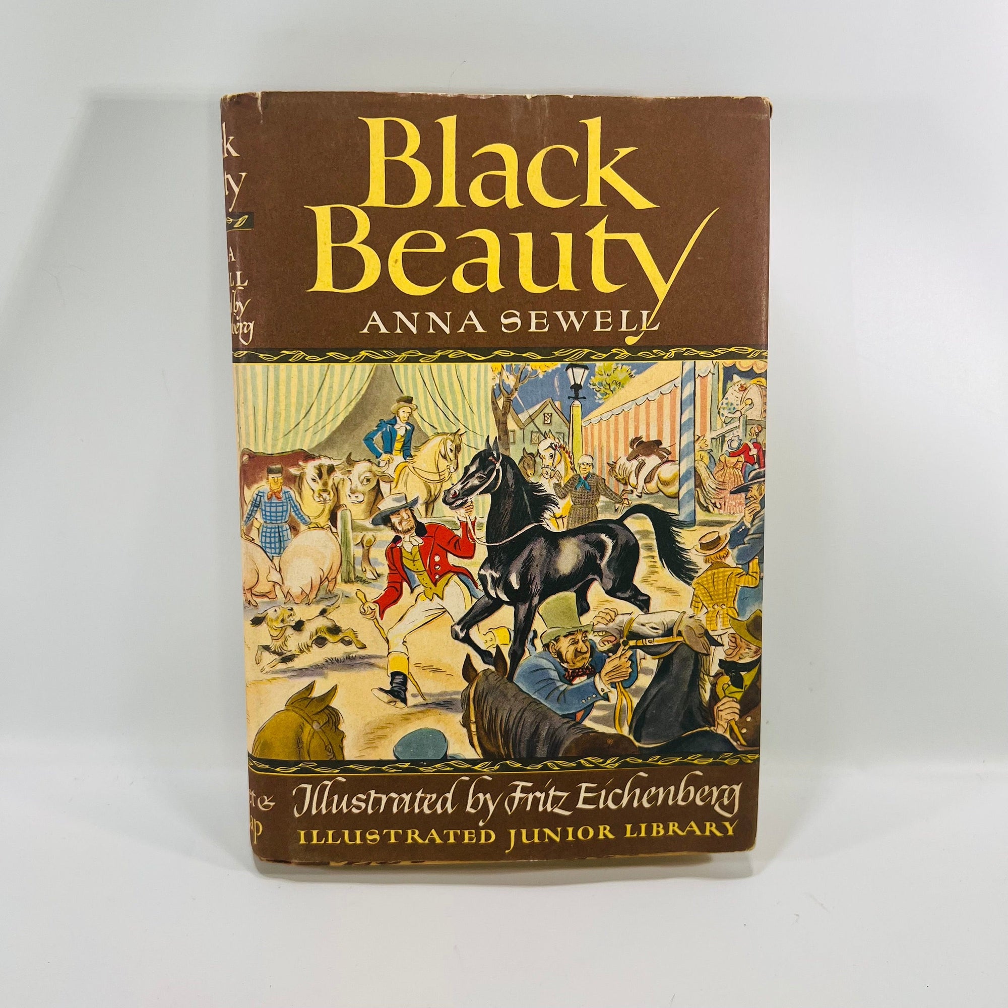 Black Beauty The Autobiography of a Horse by Anna Sewell 1976 Illustrated Junior Library Grosset & DunlapVintage Book