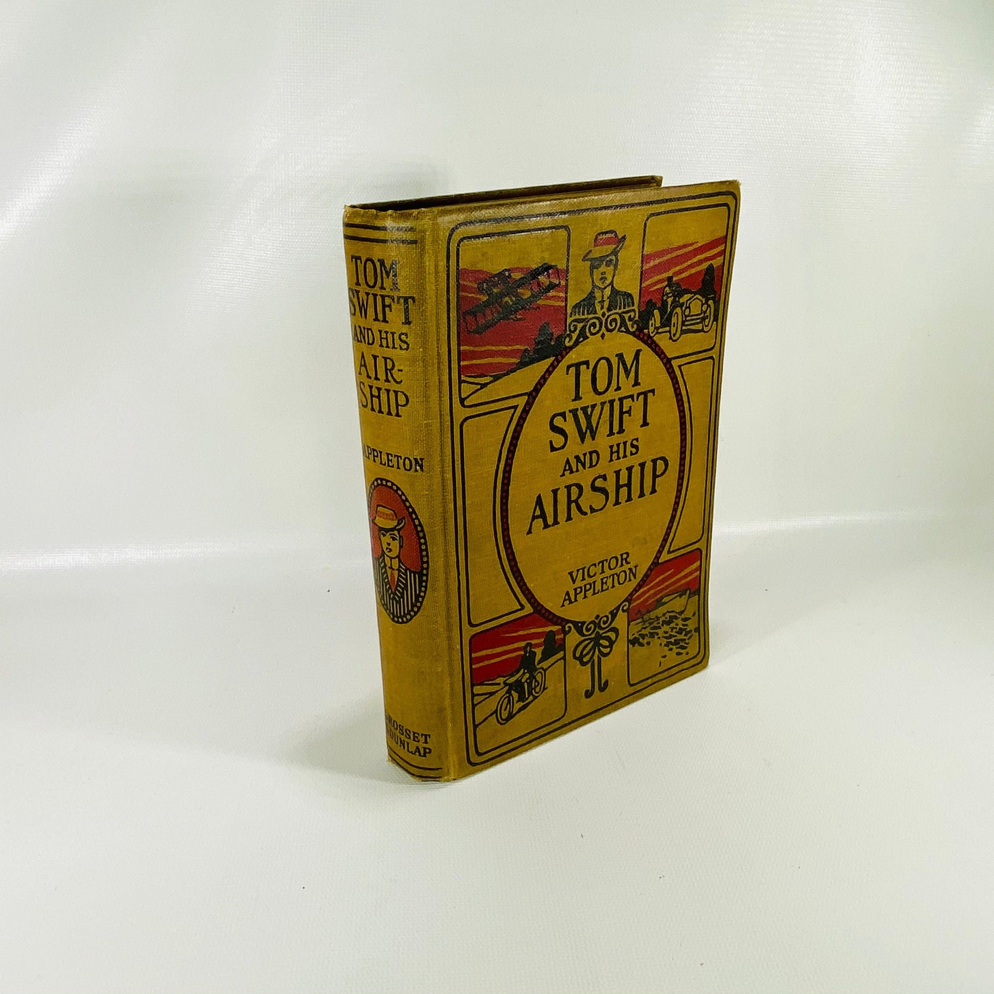 Tom Swift and his Airship by Victor Appleton 1910 Grossett & DunlapVintage Book