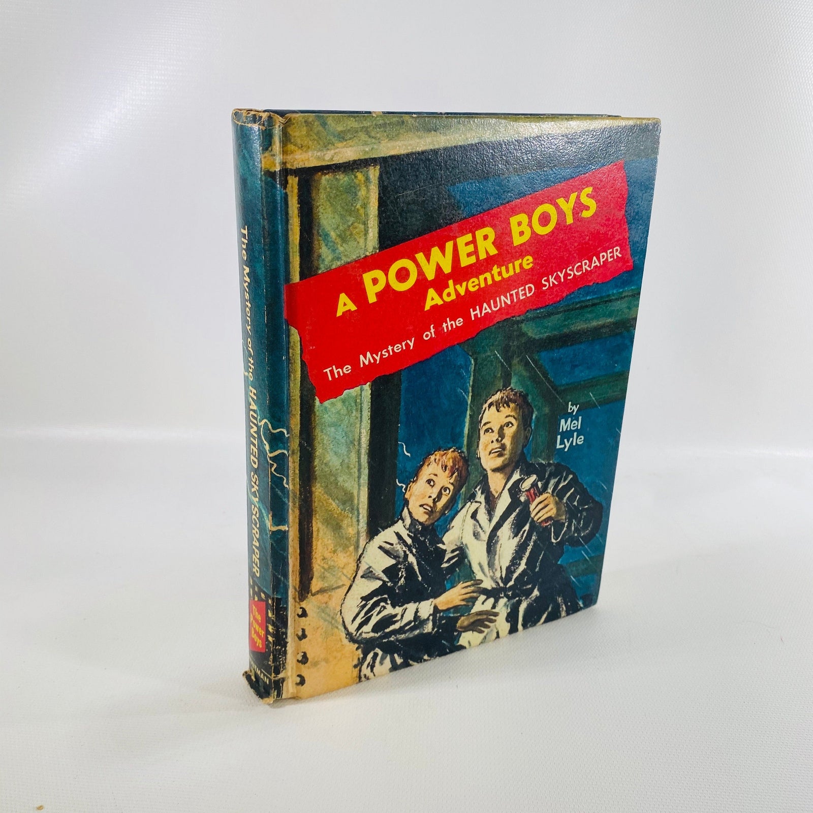 The Mystery of the Haunted Skyscraper by Mel Lyle 1964 A Power Boys AdventureVintage Book