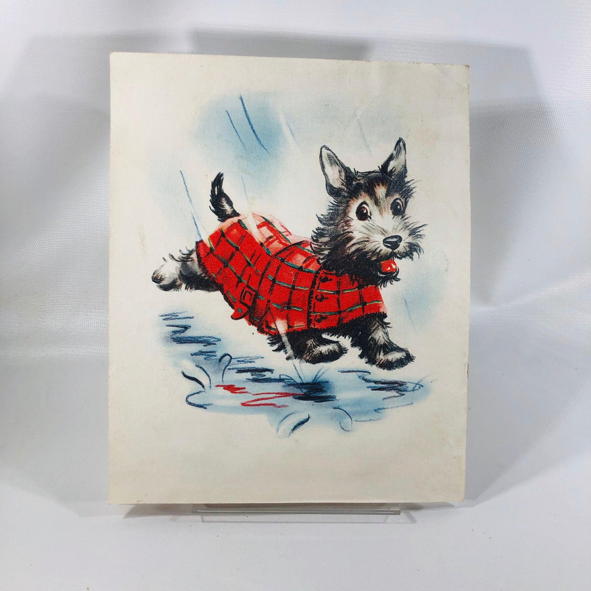 Pets  Real Cloth by Saalfield Made in the USAVintage Book