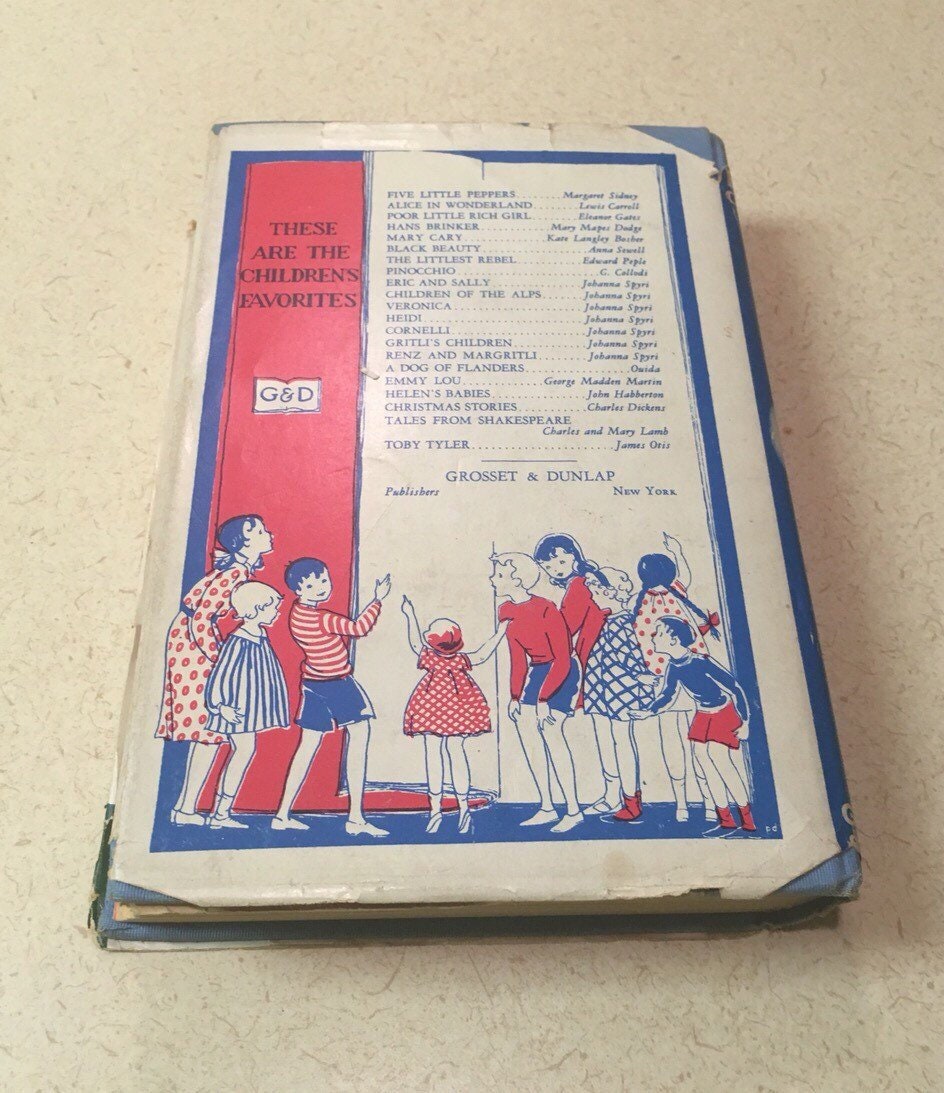 Heidi's Children by Charles Tritten-1939 Vintage Book