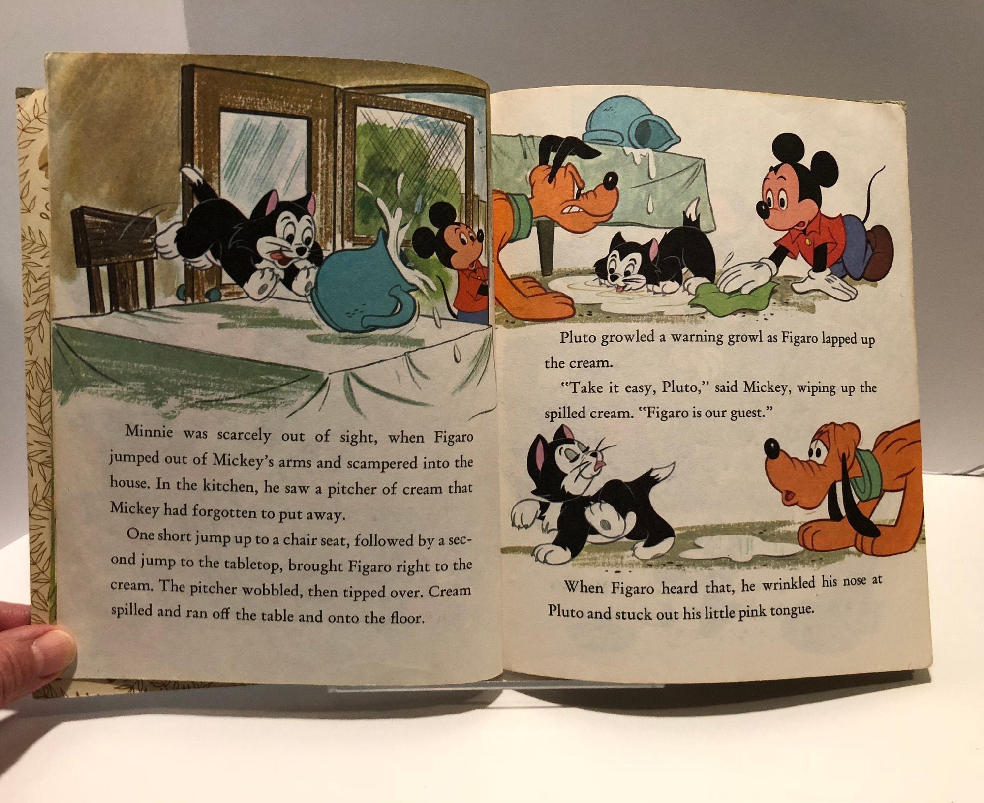 Little Golden Book Official Walt Disney's Mickey Mouse Club The Kitten Sitters 1977 A Vintage BookVintage Book