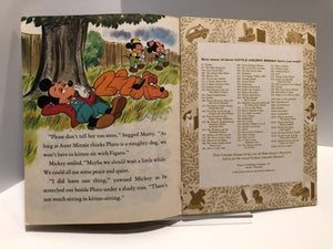 Little Golden Book Official Walt Disney's Mickey Mouse Club The Kitten Sitters 1977 A Vintage BookVintage Book