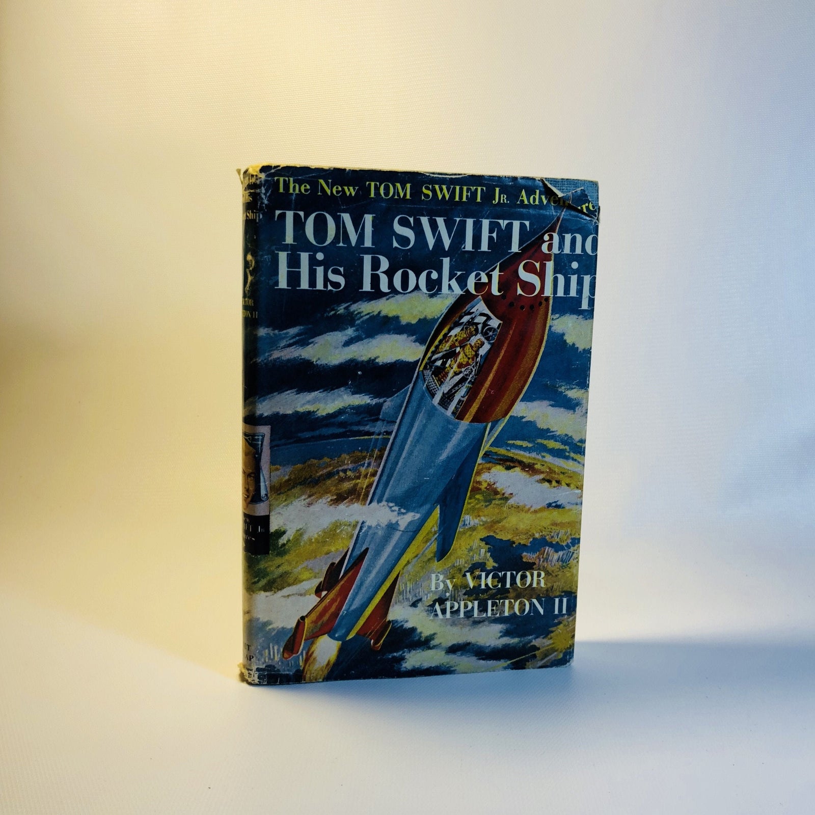 Tom Swift and His Rocket Ship by Victor Appleton  with Original Dust Jacket 1954Vintage Book