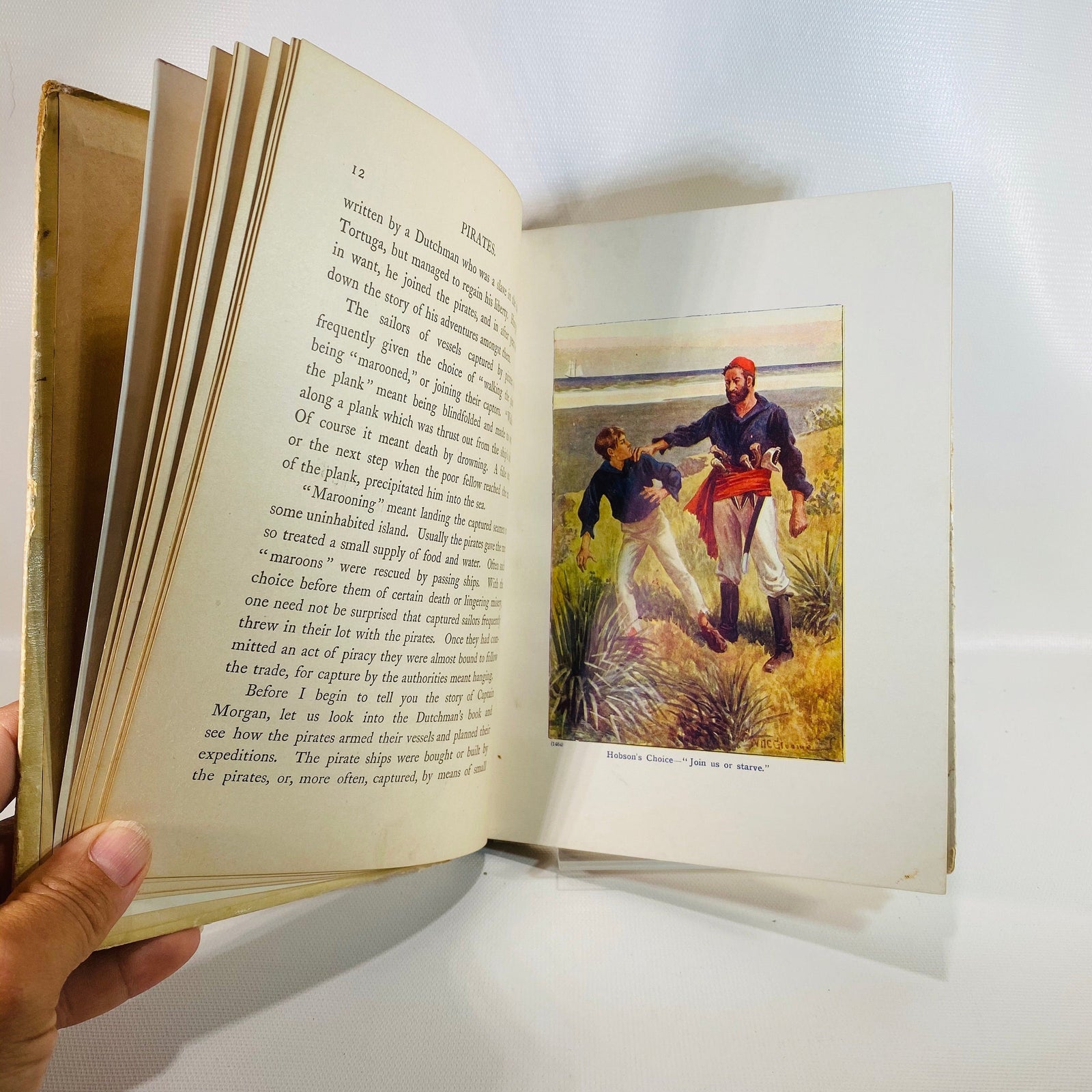 Pirates by Edward Shirley published by Thomas Nelson & Sons Vintage Book
