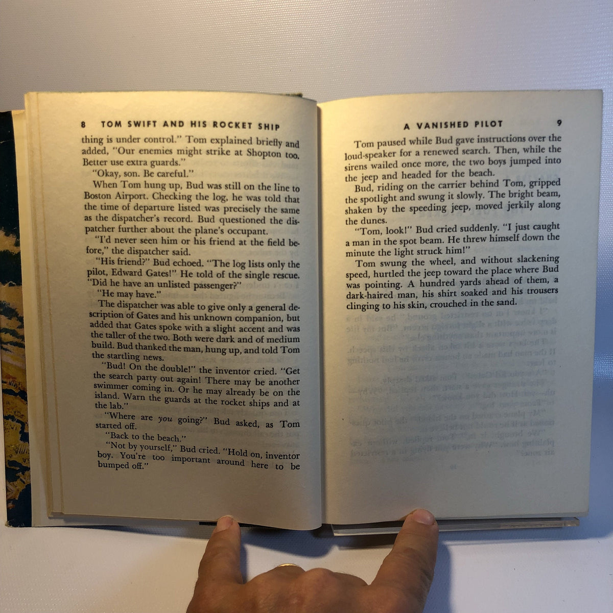 Tom Swift and His Rocket Ship by Victor Appleton  with Original Dust Jacket 1954Vintage Book
