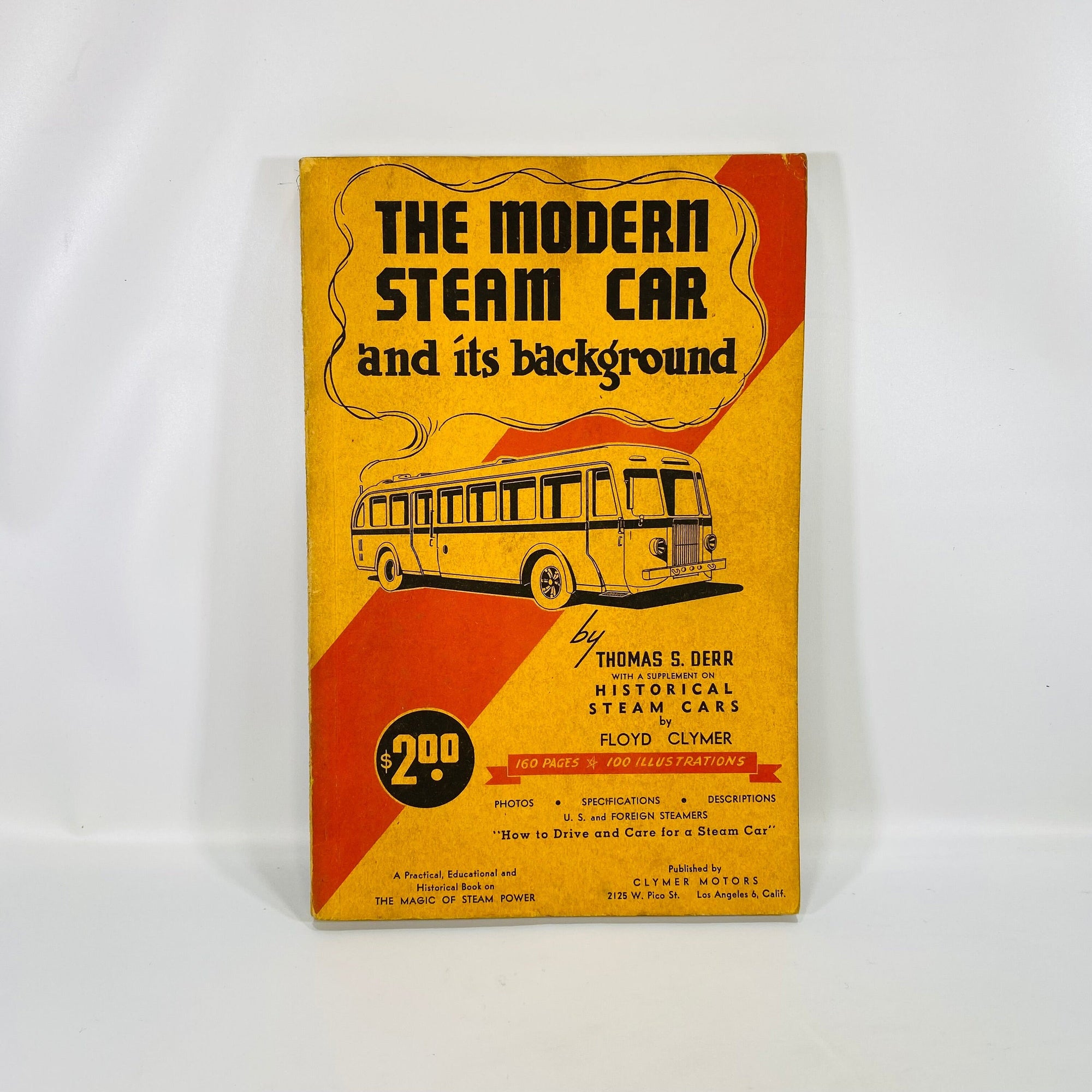 The Modern Steam Car and its Background by Thomas S. Derr 1934  Clymer Motors