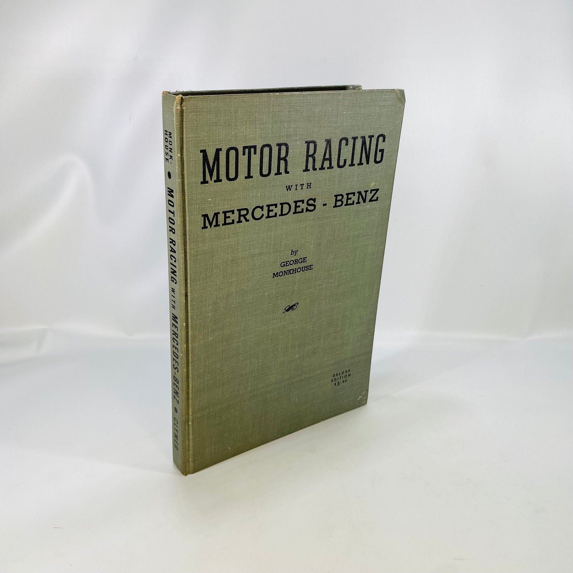 Motor Racing with Mercedes-Benz by George Monkhouse 1945 published by Floyd Clymer