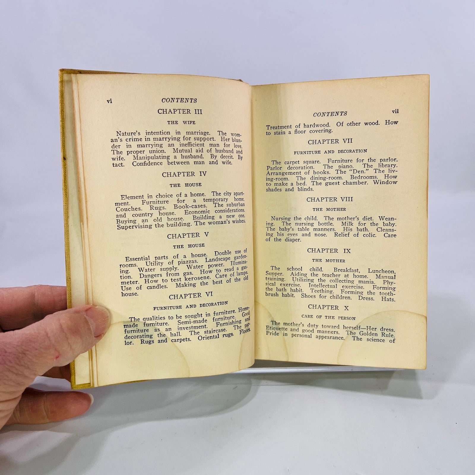 Practical Suggestions for Mother and Housewife by Marion Mills Miller 1910 The Christian Herald Bible House