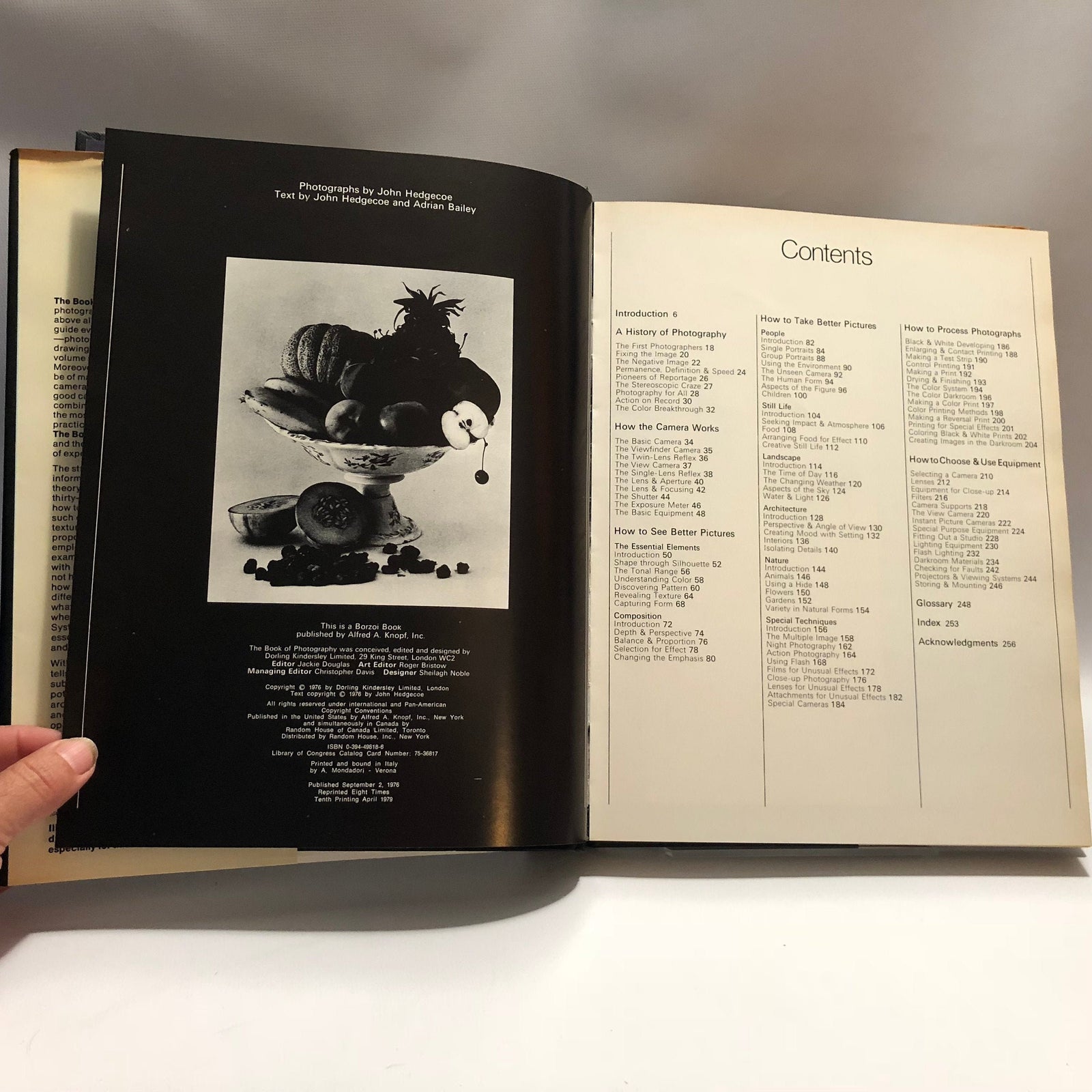 The Book of Photography How to See and Take Better Pictures by John Hedgecoe 1979 Vintage Book