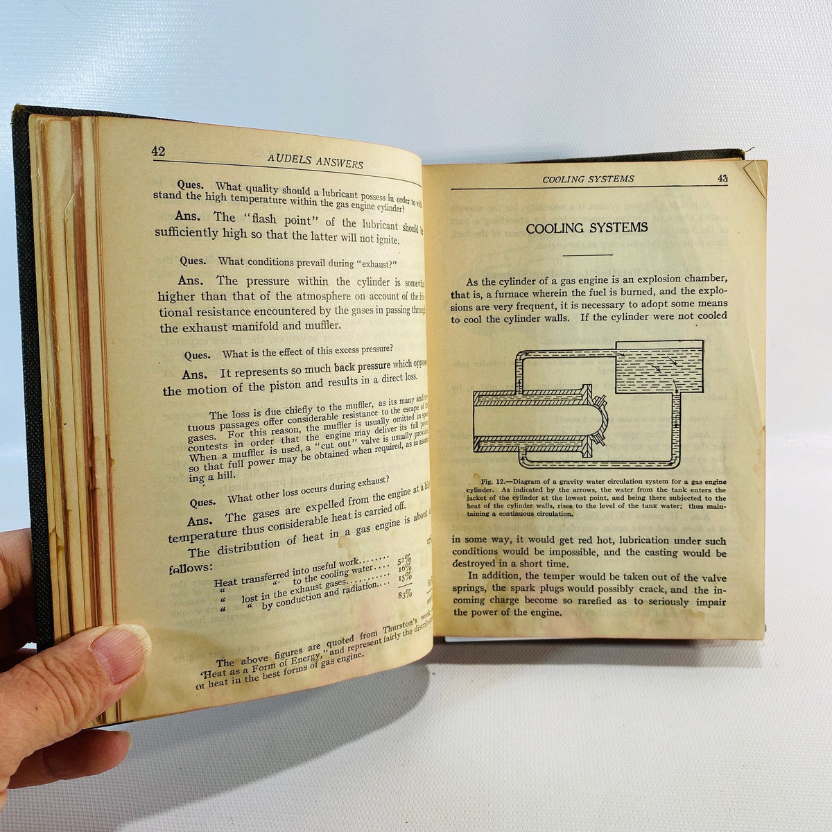 Audels Automotive Guide with Questions Answers & Illustrations by Gideon Harris 1924