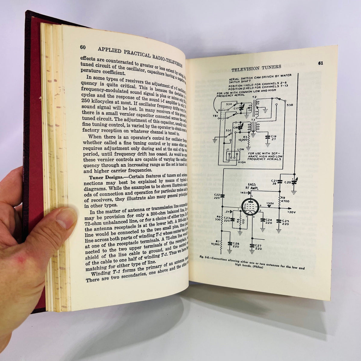 Practical Television Servicing & Trouble Shooting Manual by Technical Staff 1957 Book Number Three Coyne Electrical and Radio School