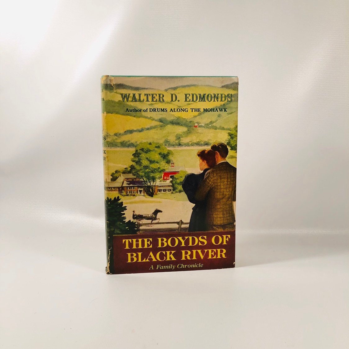 The Boyds of the Black River a Family Chronicle by Walter D. Edmonds 1953 A Vintage Historical Fiction Novel Vintage Book