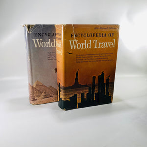 Encyclopedia of World Travel Volume One and Two 1967 Vintage Book