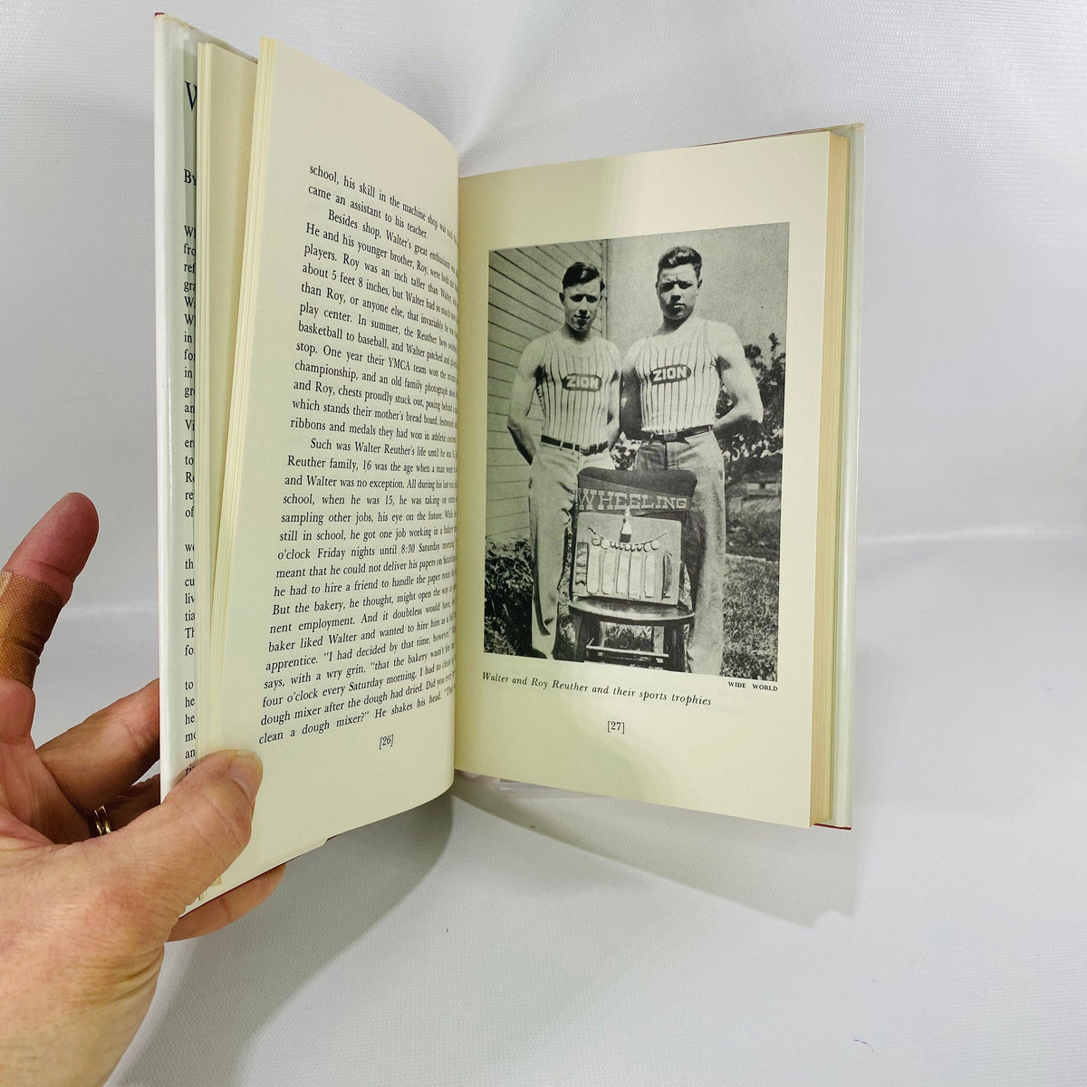Building the House of Labor Walter Reuther by Fred Cook 1963 Encyclopedia Britannica Inc Vintage Book