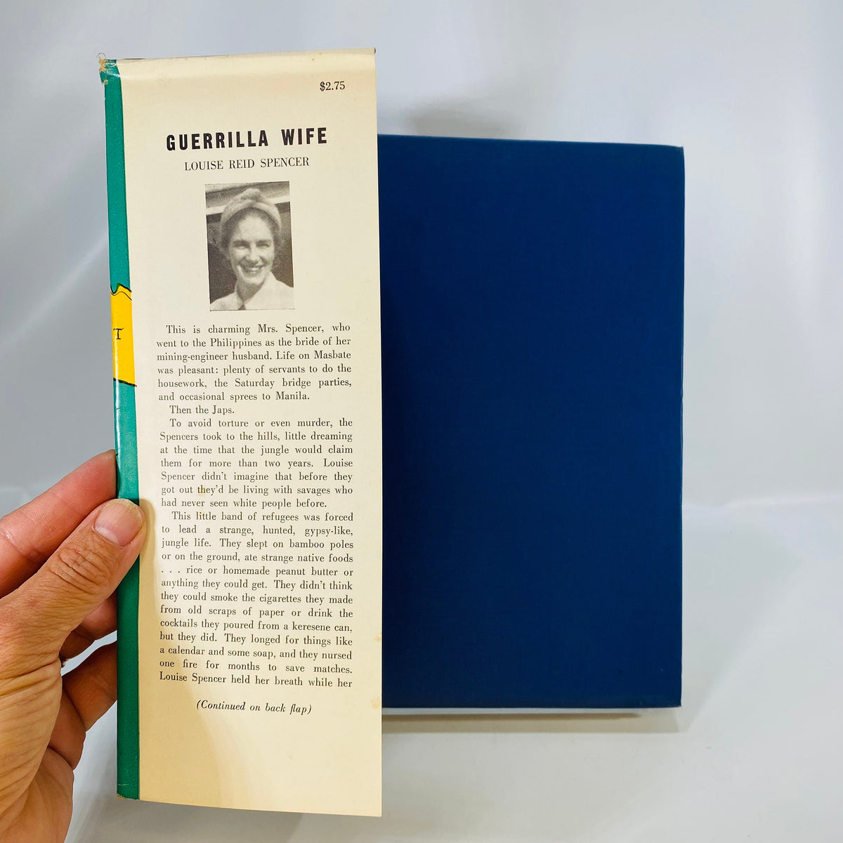 Guerrilla Wife by Lousie Reid Spencer 1945 Thomas Y. Crowell Company Vintage Book