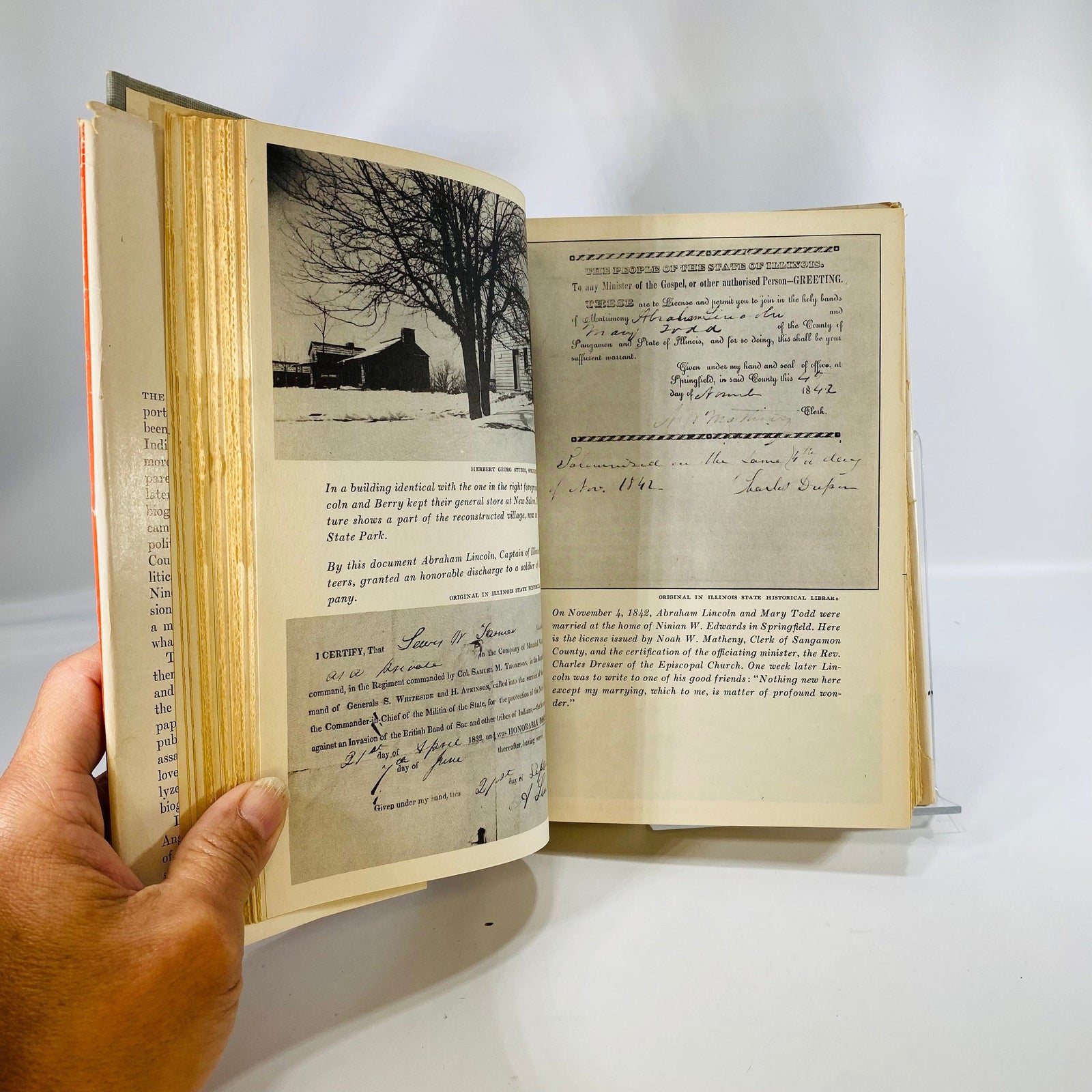 The Lincoln Reader by Paul M. Angle 1947 Kingsford Press Inc. Vintage Book