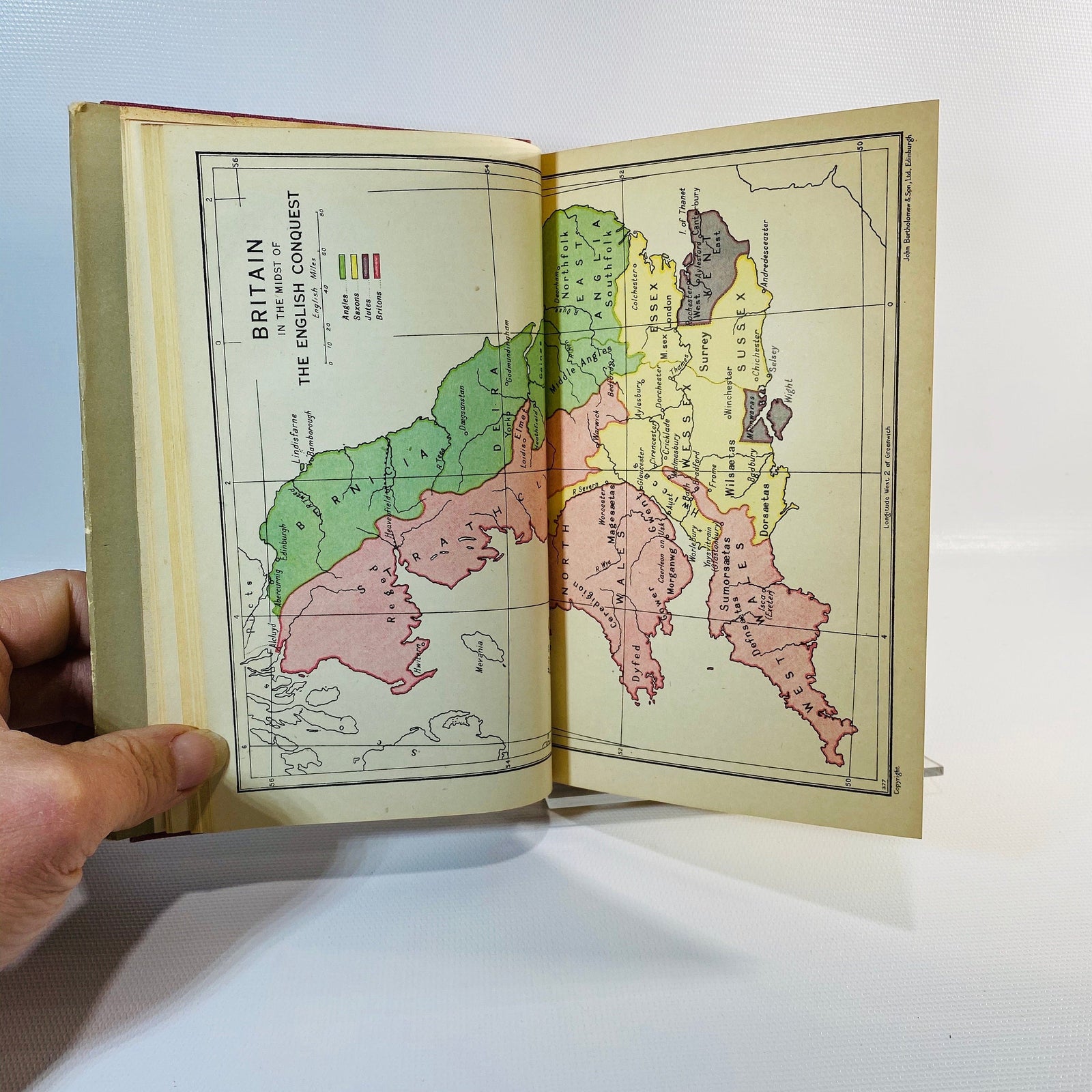 A Short History of The English People by J.R. Green Vol. One 1952 Vintage Book