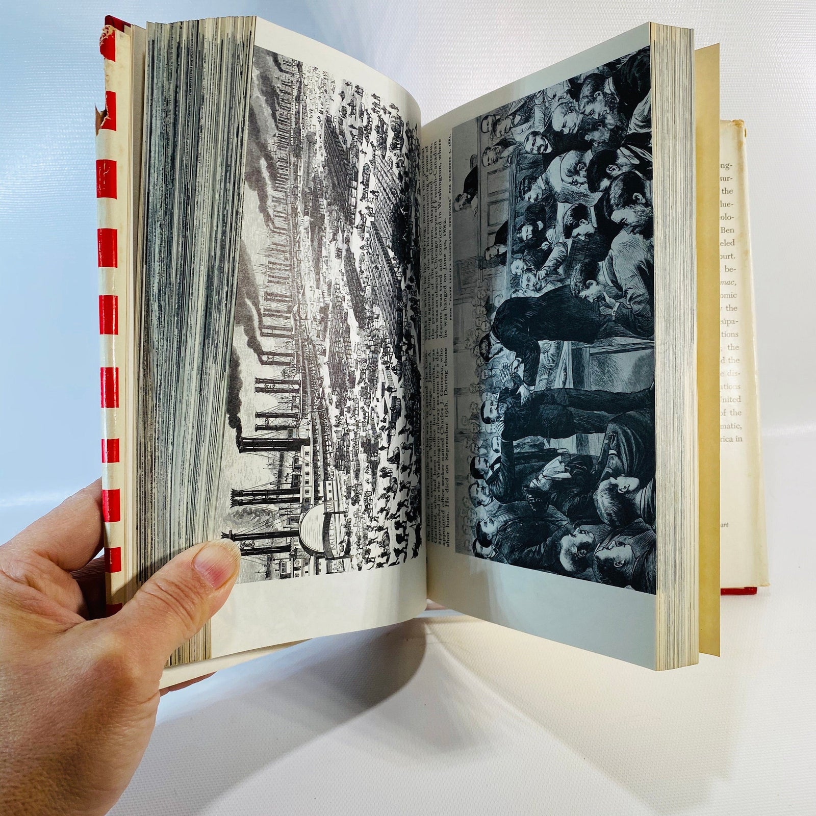 The Story of America in Pictures by Alan Collins 1956 Vintage Book