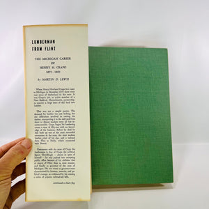 Lumberman From Flint by Martin D. Lewis 1958 Wayne State University Press Vintage Book