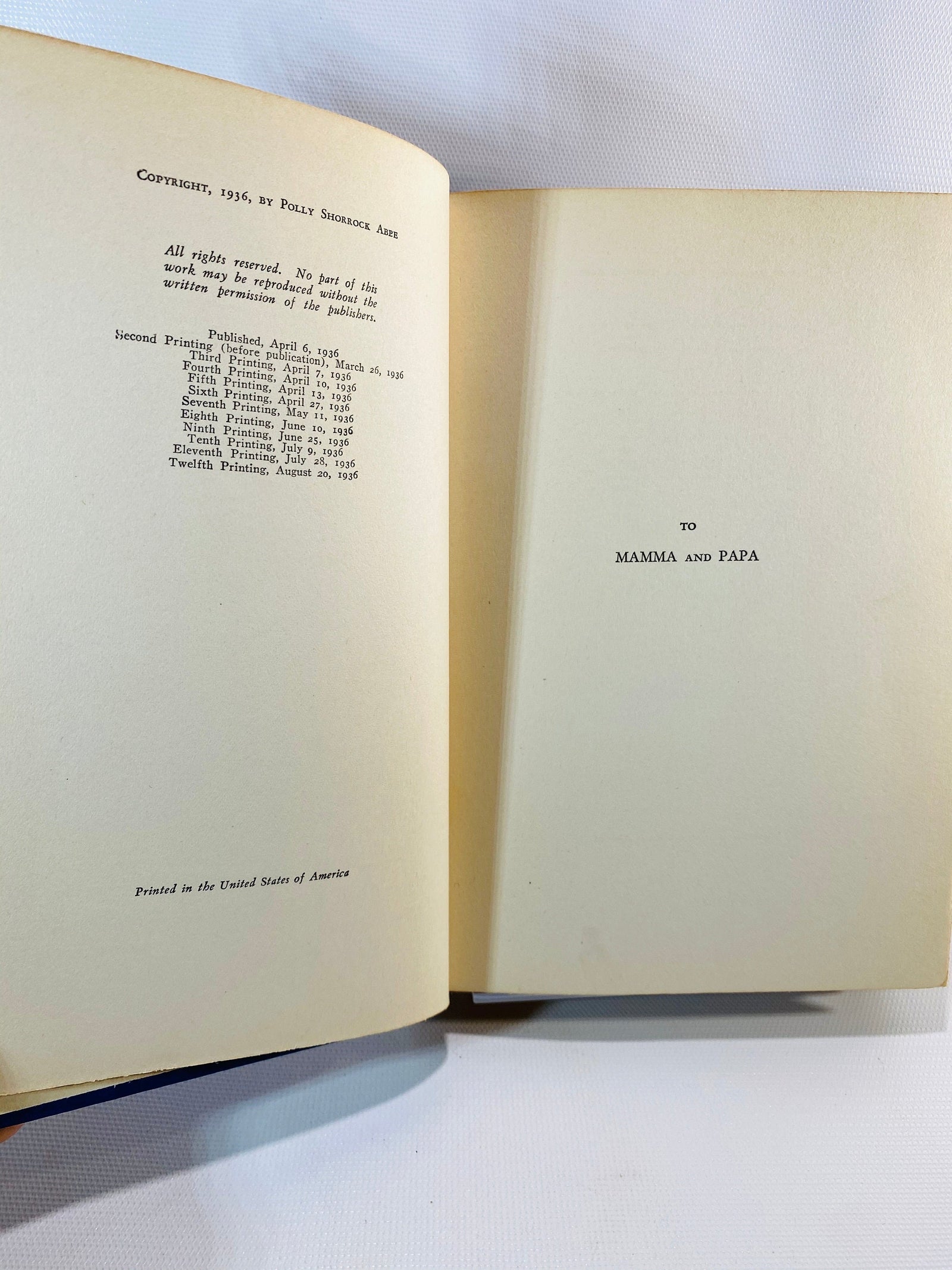 Around the World in Eleven Years by Patience Richard and John Abbe 1936 Vintage Book