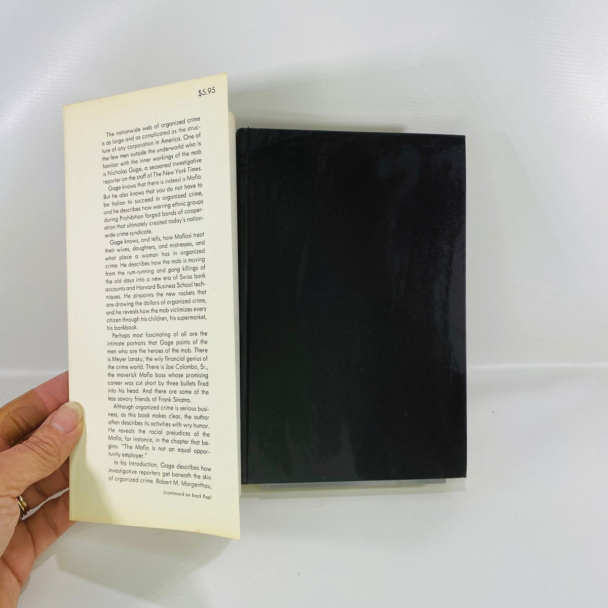 This Mafia is not an Equal Opportunity Employer by Nicholas Gage 1971 First Edition McGraw-Hill Co Vintage Book