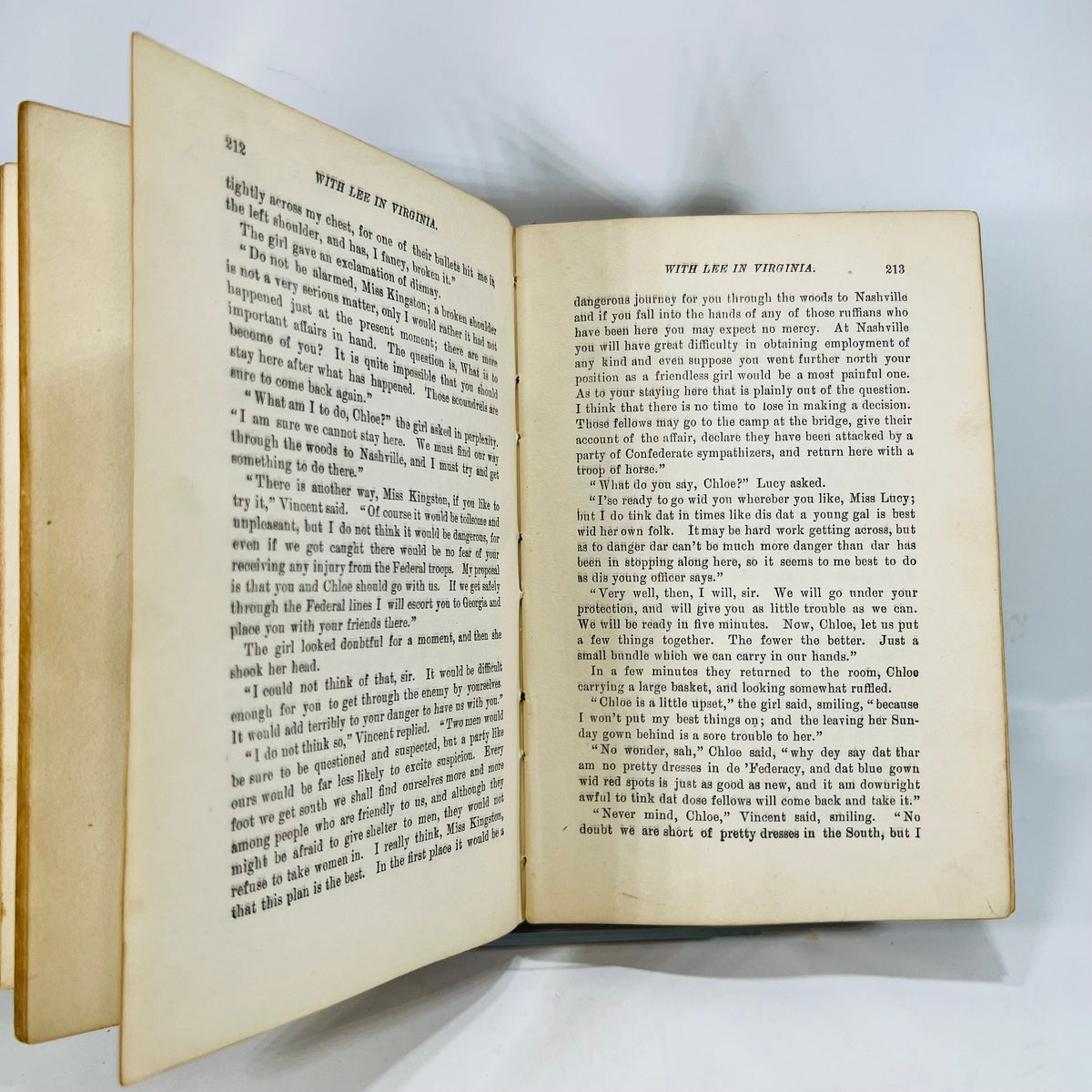With Lee in Virginia A Story of the American Civil War by G.A. Henty A.L. Burt Company Publishers Vintage Book