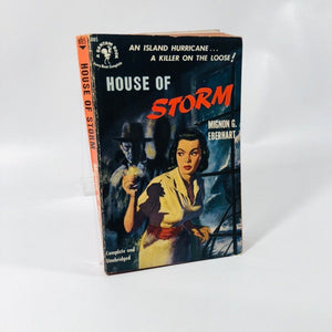 Vintage Paperback House of Storm by Mignon G. Eberhart 1951 Bantam Book Number 851
