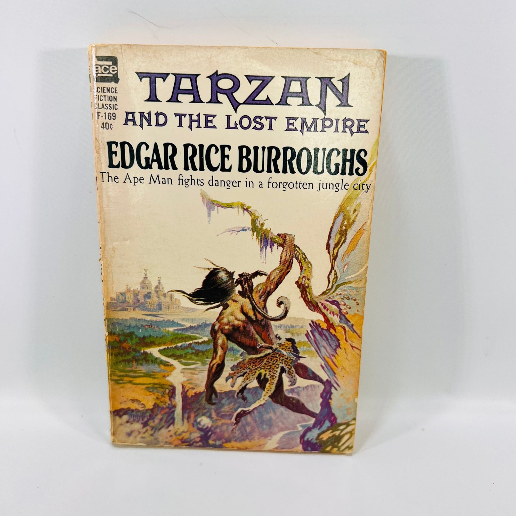 Tarzan and the Lost Empire by Edgar Rice Burroughs Book 12 Ace Books F-169