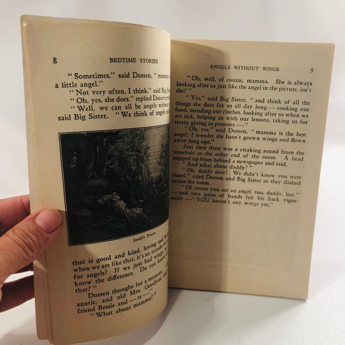 Angels Without Wings story pages, Uncle Arthur's Bedtime Stories 1928