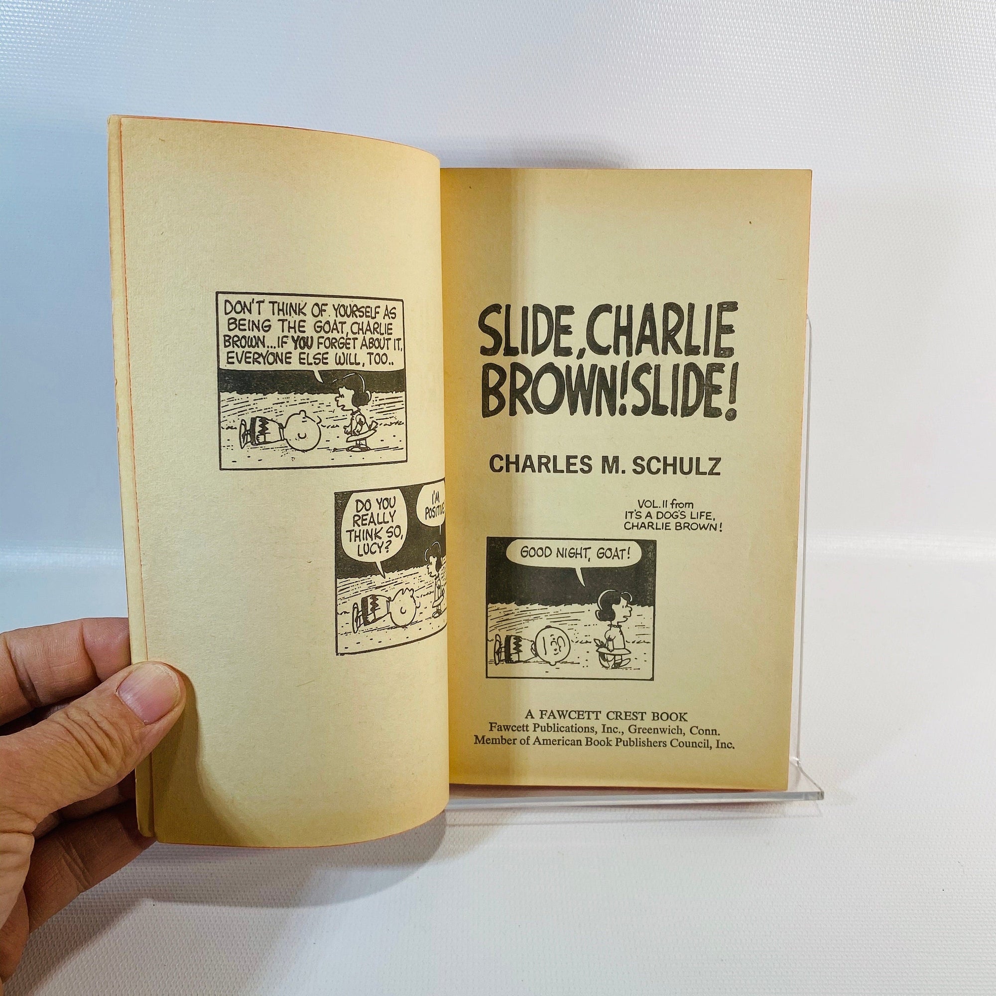 Slide, Charlie Brown! Slide! by Charles M. Schulz 1968