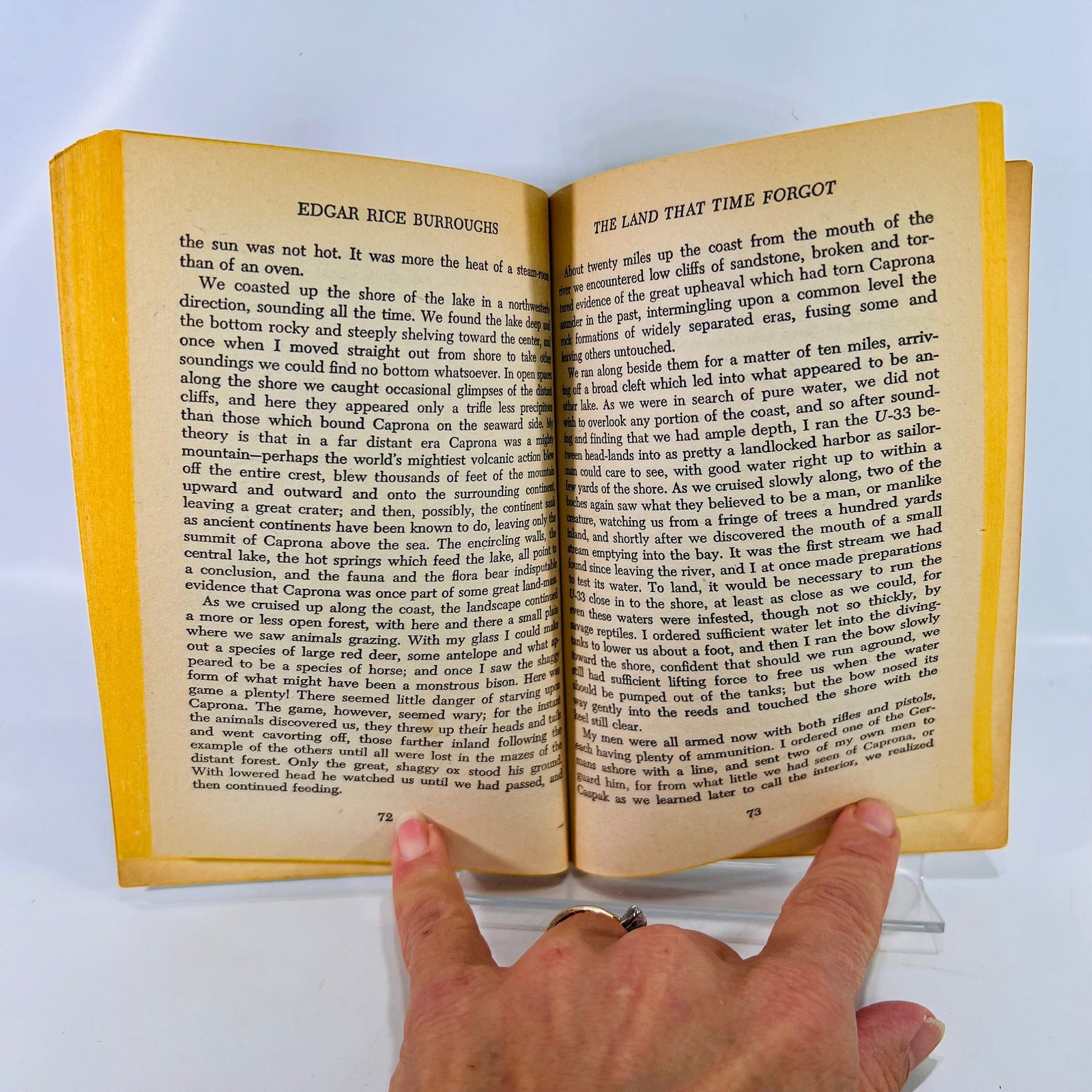 The Land that Time Forgot by Edgar Rice Burroughs F-213 Ace Books Inc.