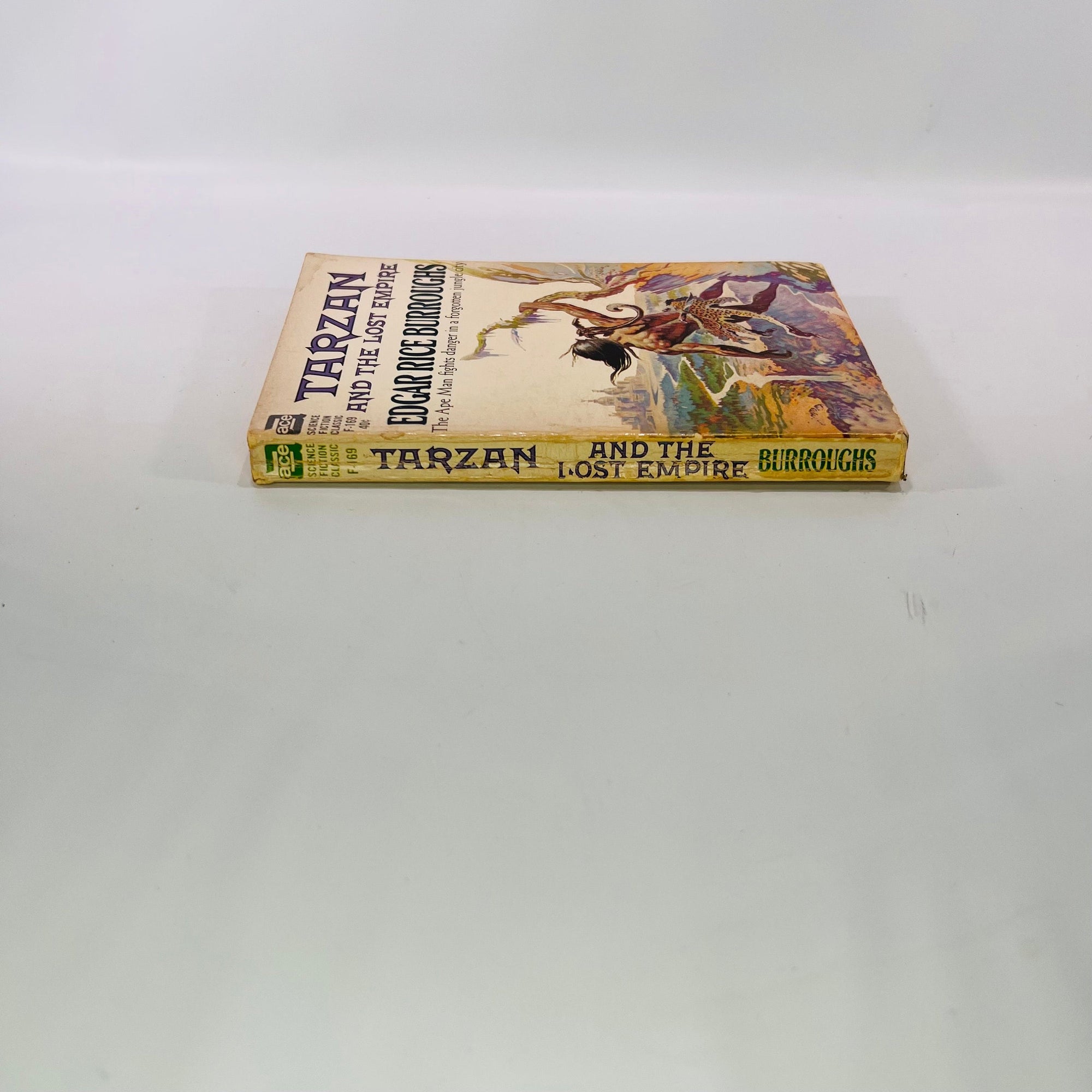 Tarzan and the Lost Empire by Edgar Rice Burroughs Book 12 Ace Books F-169