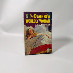 Vintage Paperback The Death of a Worldly Woman by A.B. Cunningham 1948 Dell Book Number 365